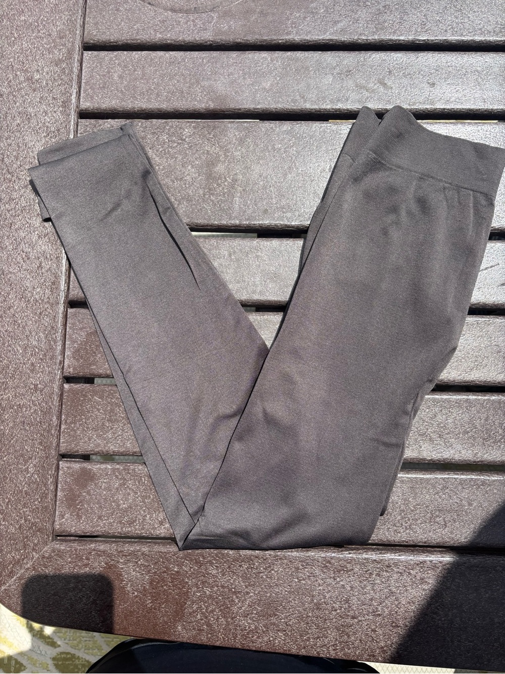 Zenana Outfitters Black Seamless High-Rise Leggings